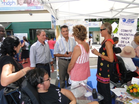 Visite des élus
