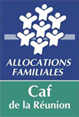 Logo de la Caisse d'Allocations Familiales (CAF) de la Réunion